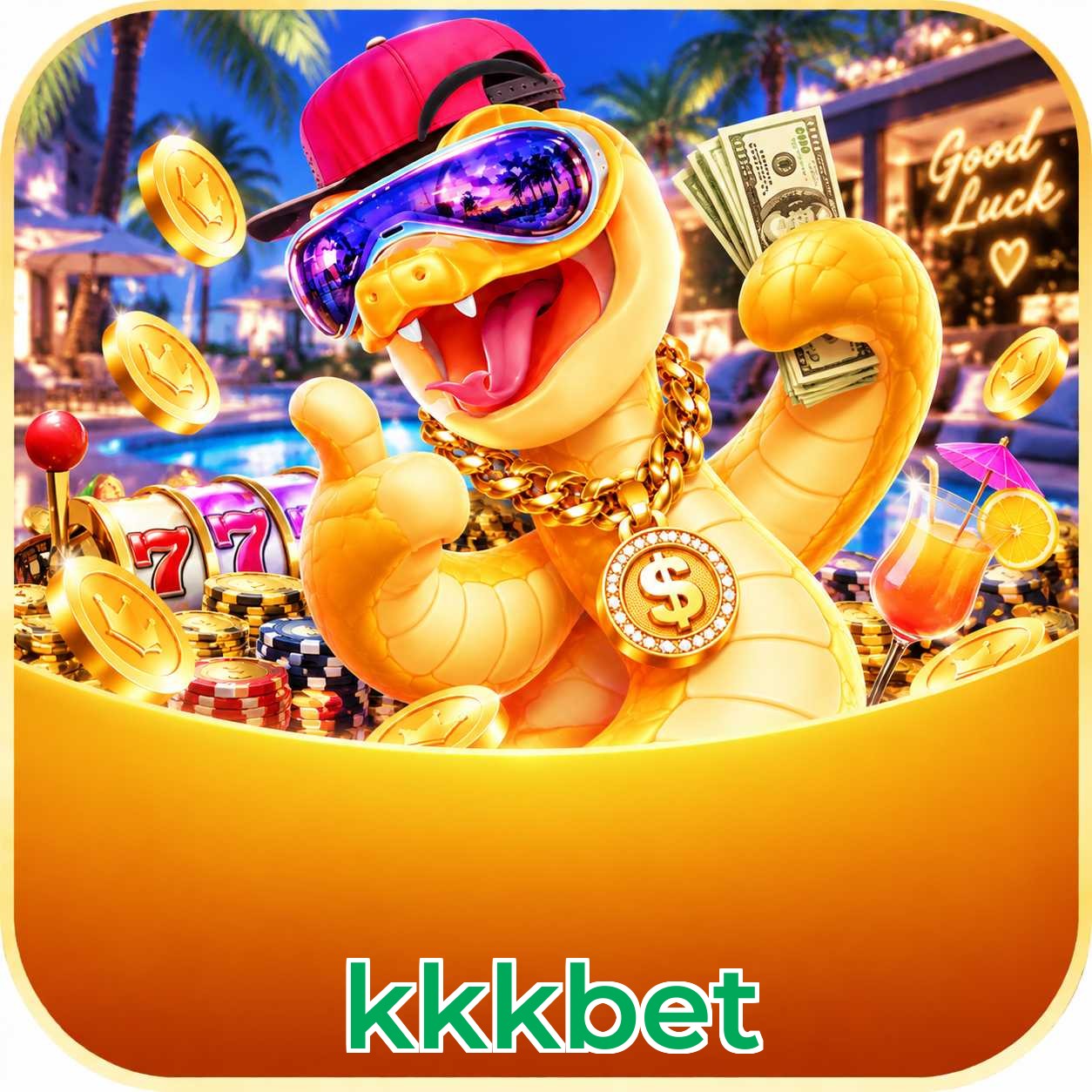 Logo kkkbet Telegram Canal Oficial
