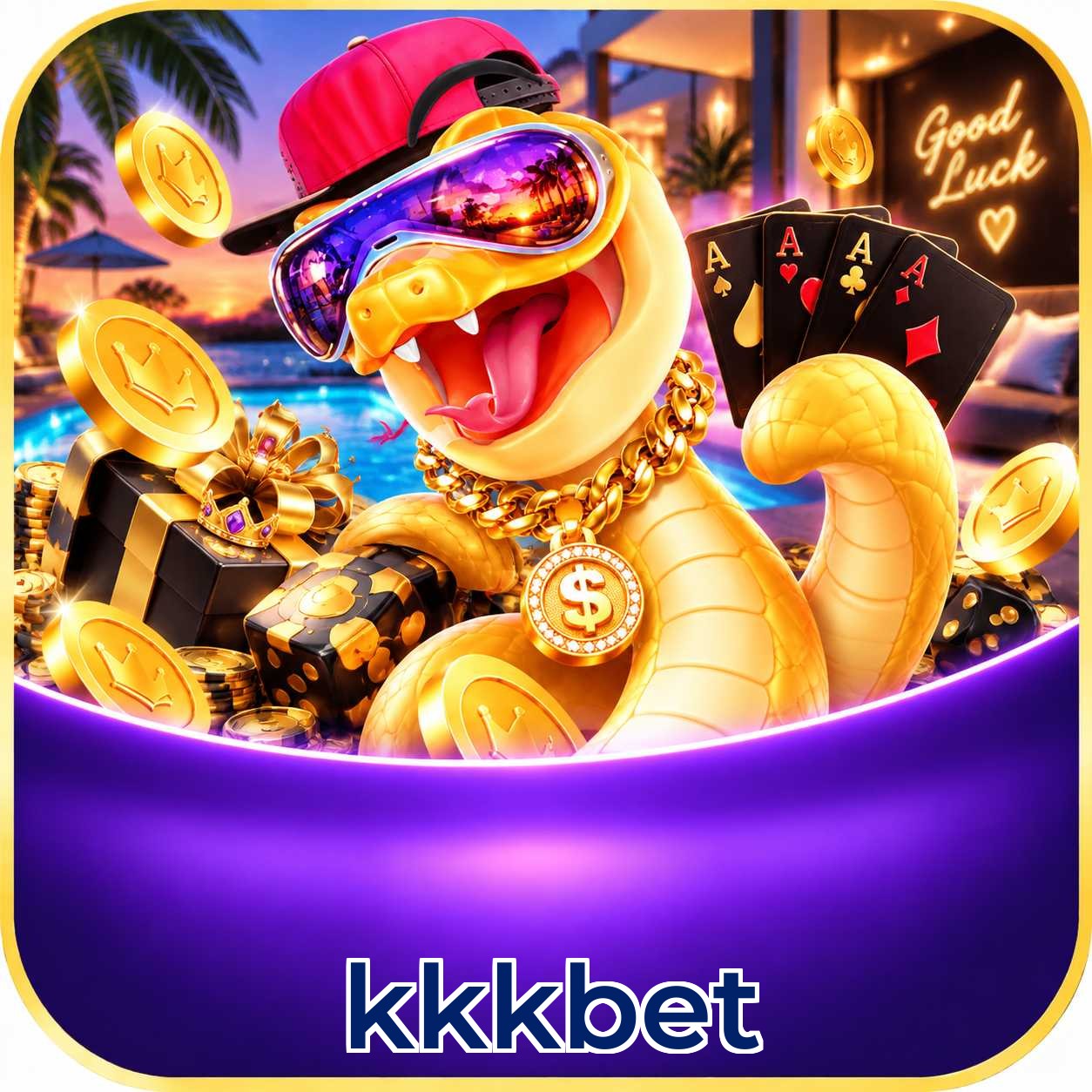 kkkbet Logo - Bônus com Rollover Justo